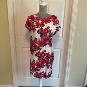 Boden Floral with Birds Dress